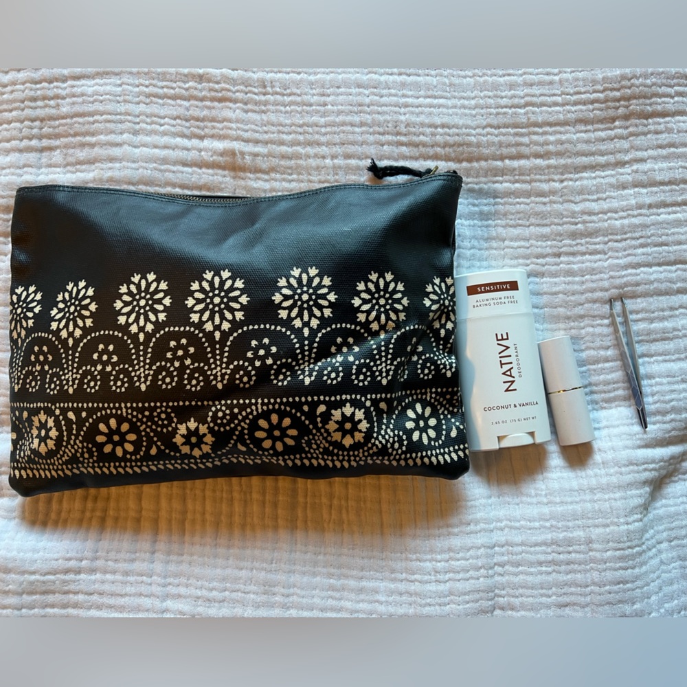 Madewell vinyl clutch